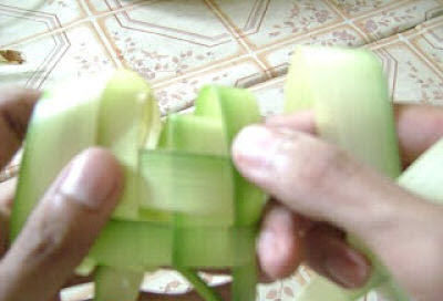 Cara Membuat Ketupat Lebaran Dari Janur Daun Kelapa