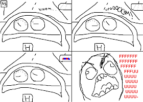 ffffuuuu, fffuuu, rage comics, driving