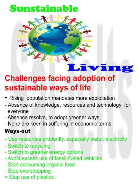 In many societies there is a growing emphasis on sustainable living and reducing environmental impact