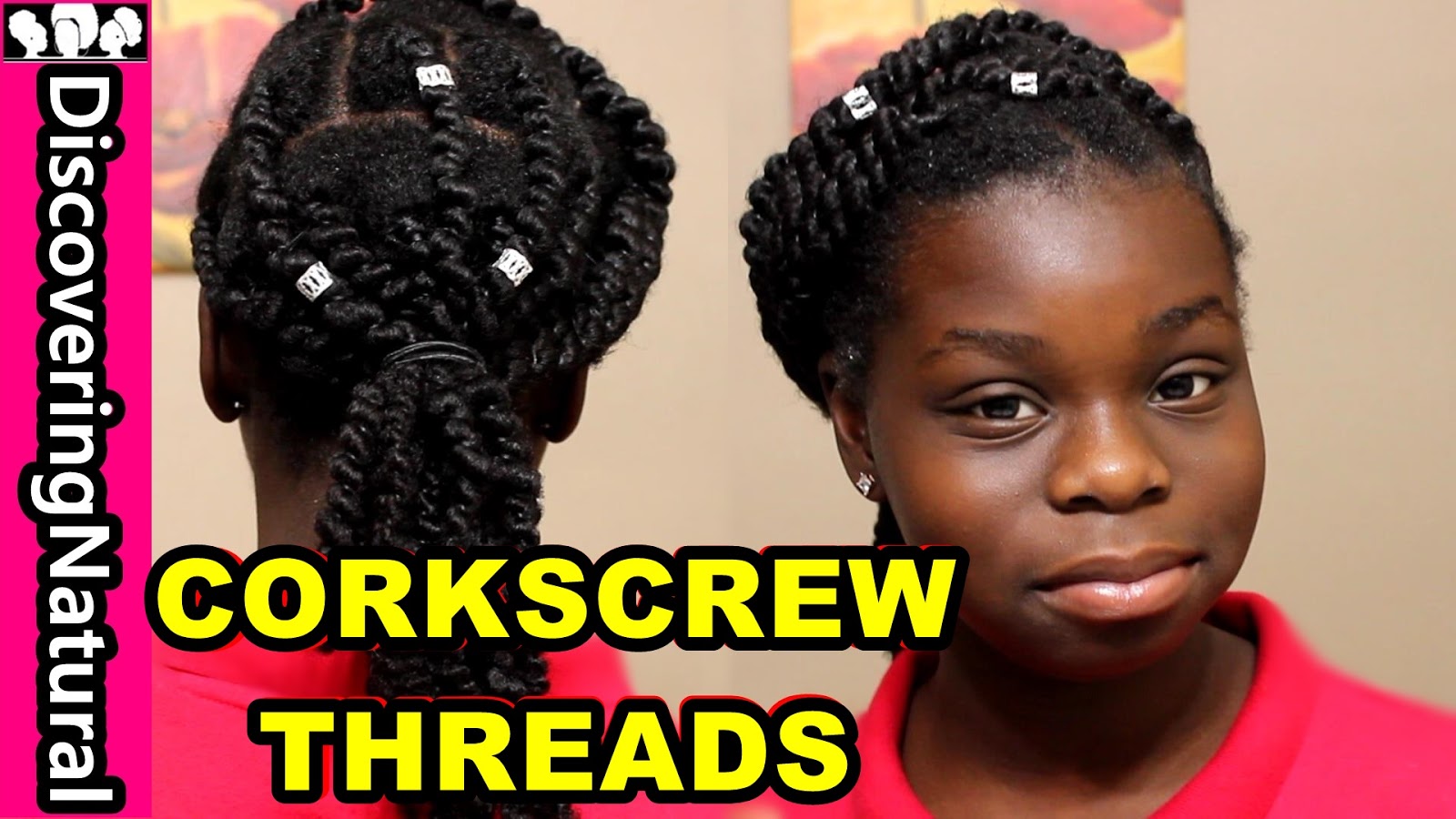 DIY AFRICAN THREADING TUTORIAL FOR BIGGINERS STEP-BY-STEP - YouTube