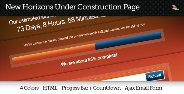 New Horizons Under Construction XHTML/CSS - Under Construction Specialty Pages