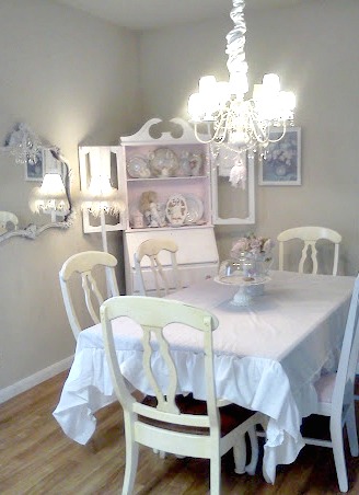 Olivia's Romantic Home: Shabby Chic Dining Room