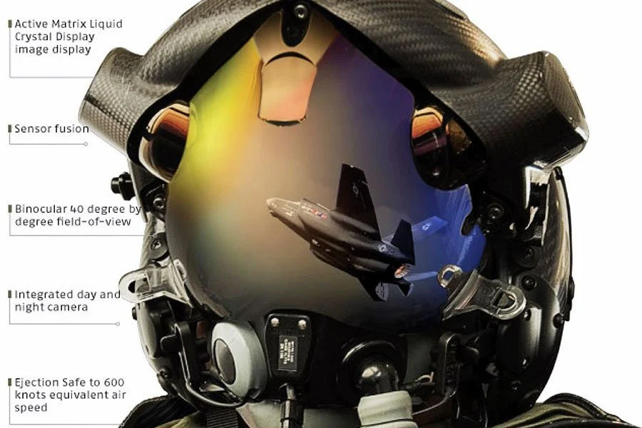 خوذة طائرة إف 35 (F-35 Helmet)