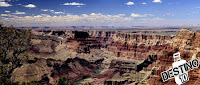 Grand Canyon e Rio Colorado ao fundo