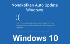 Nonaktifkan auto update windows 10