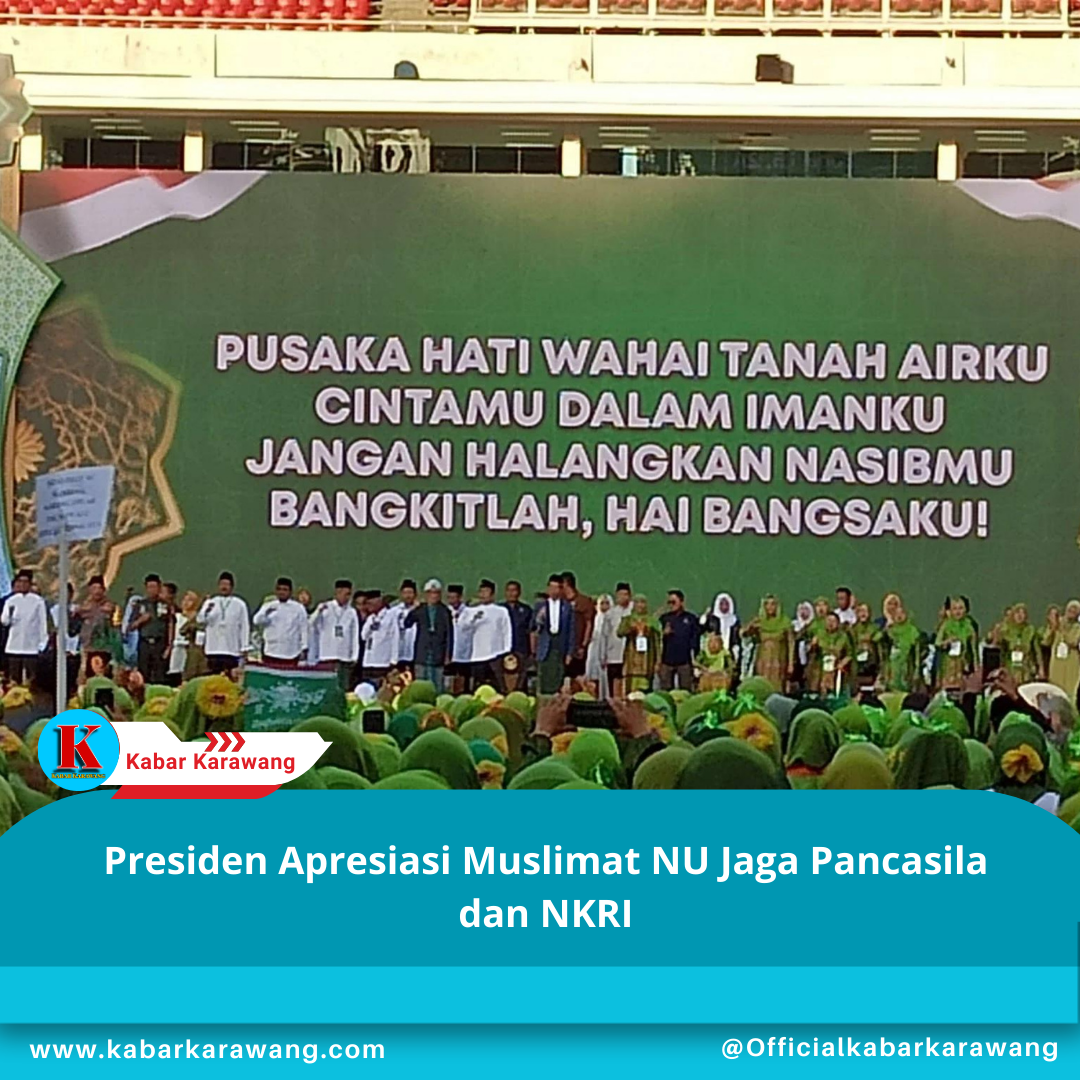 Presiden Apresiasi Muslimat NU Jaga Pancasila dan NKRI