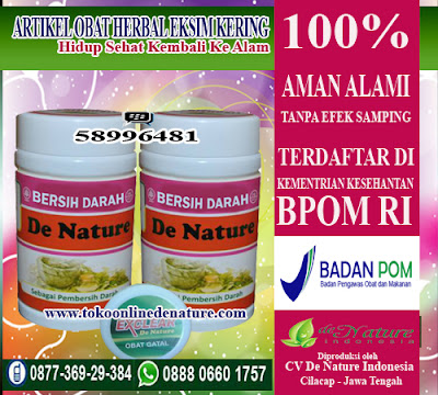 ARTIKEL OBAT HERBAL EKSIM KERING