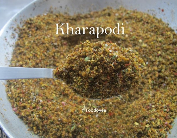 Spicy powder for Dosa / Idli - Andhra Kharapodi 