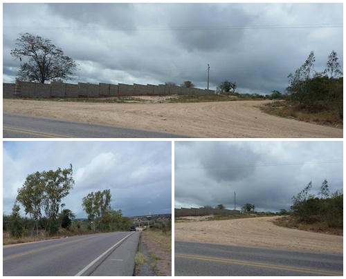 COOPERATIVA DE LIXO ESTÁ SENDO CONSTRUÍDA NA ENTRADA DA BARRA DO BREJO