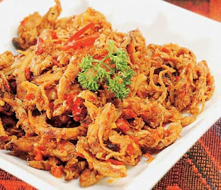 Resep Masakan Praktis Ayam Suwir Pedas Special