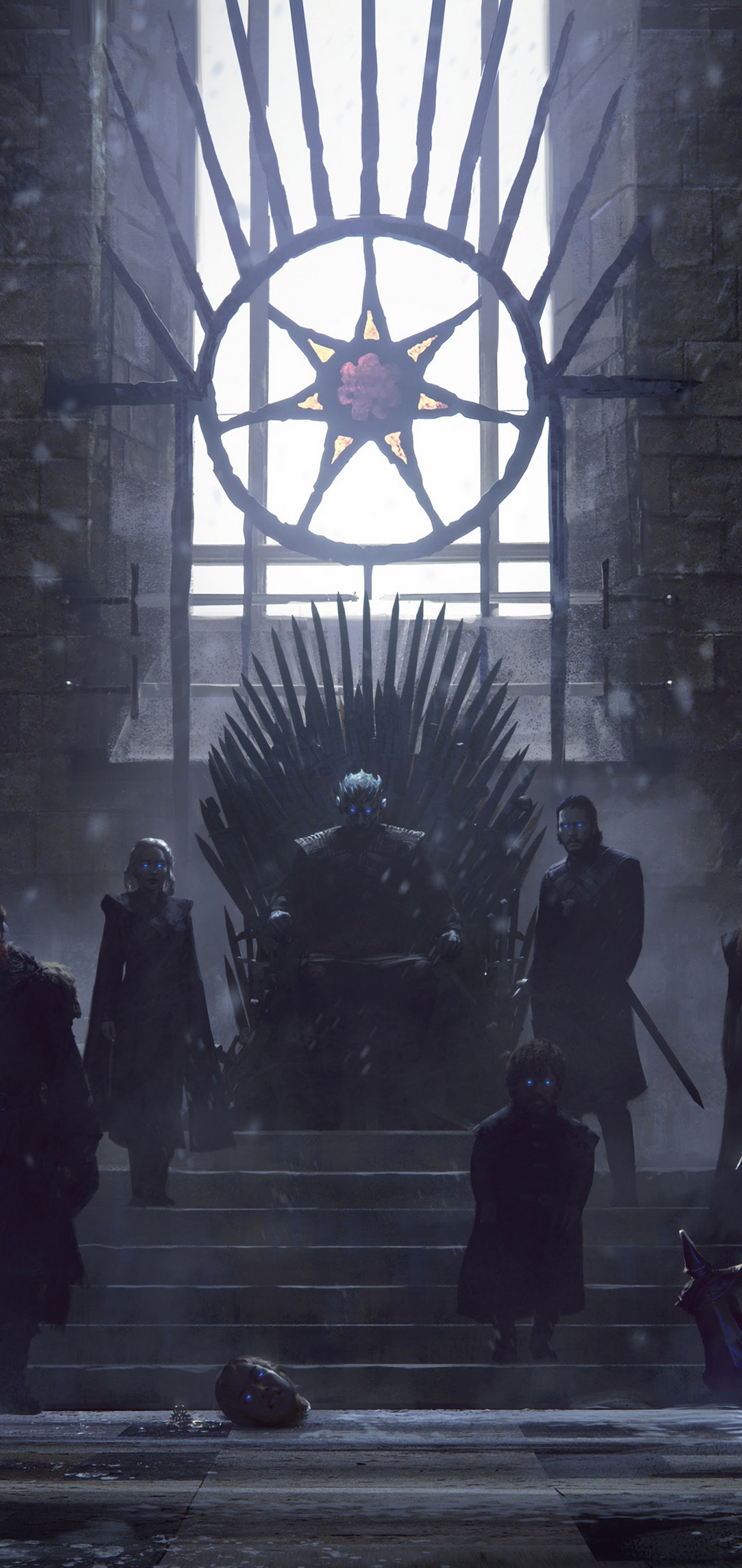 Game Of Thrones Iron Throne Characters 4k Wallpaper 70