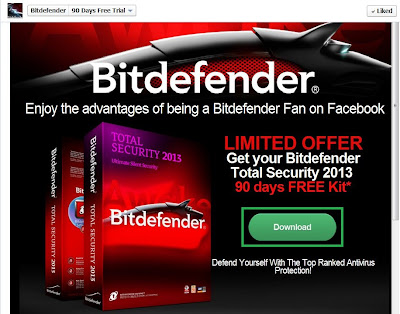 Bitdefender Total Security 2013 Free Download With 3 Months Licence Key (Legally)