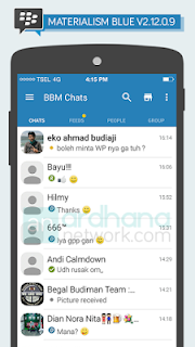 Apps BBM Mod Material Design Ver. 2.12.0.9 APK