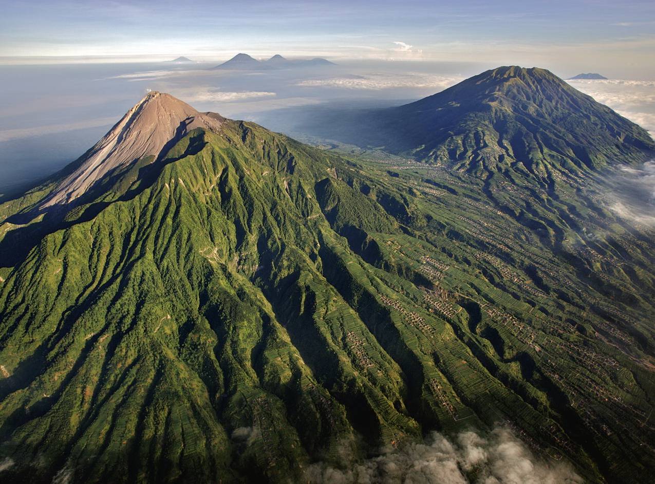  Mount  Merapi  Great Mountain