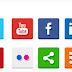 How to add Social Media Buttons or Icons below post in Blogger