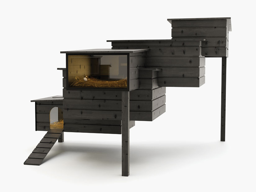 Architectural Chicken Coop | modern design by moderndesign.org