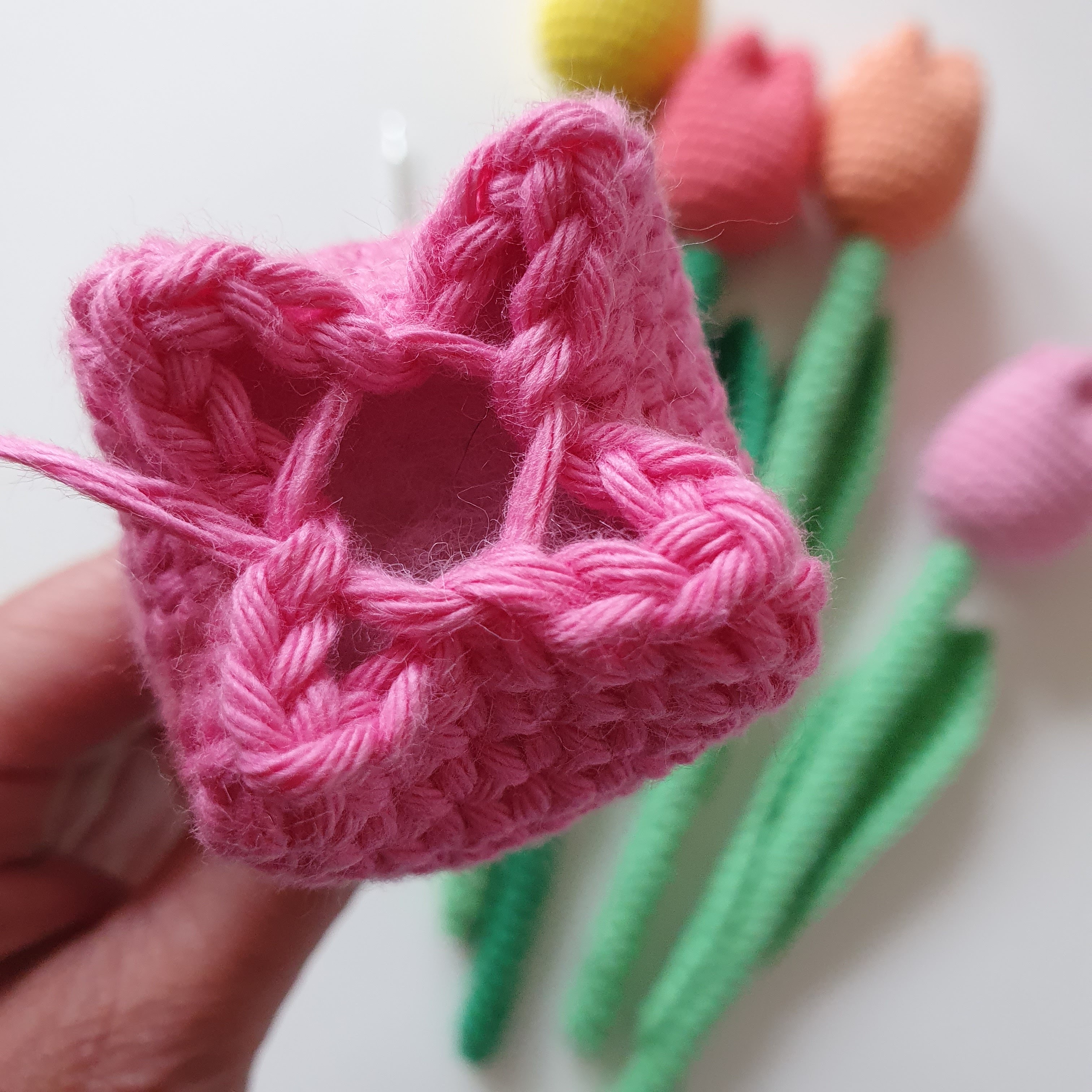 Crochet Tulip Pattern 