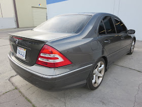 2007 Mercedes before color change from grey to silver at Almost Everything Auto Body