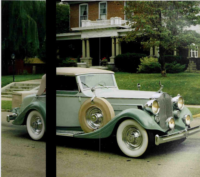Packard Modelo 1201 Victoria convertible 1935