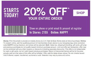 bath and body works coupons 2018