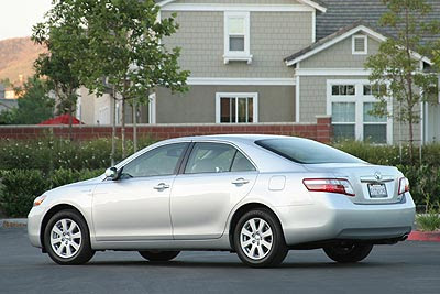 Toyota Camry Hybrid New Car Inside