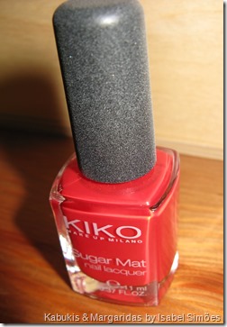 Verniz Sugar Mat #632 da KIKO