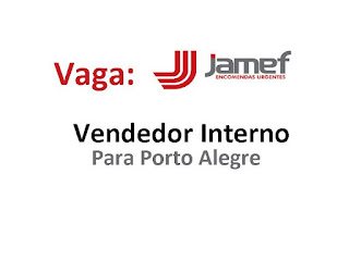 Vaga para Vendedor Interno em Porto Alegre