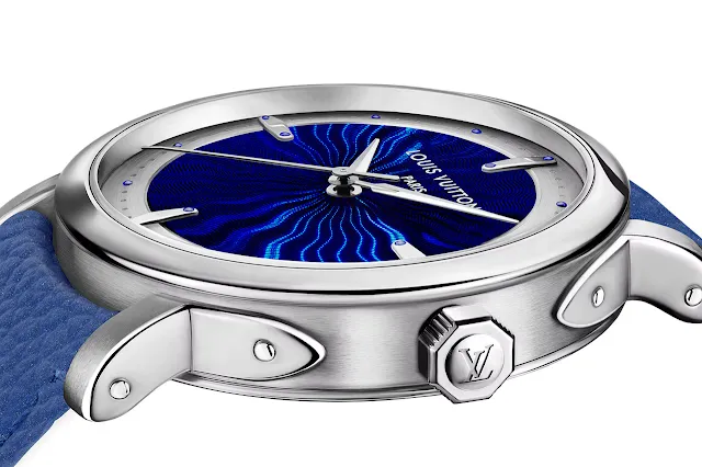 Louis Vuitton Introduces Escale Platinum Watch With a Stunning Blue Enamel Dial