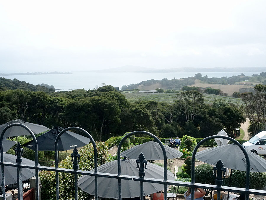 View from Mudbrick Vineyard & Restaurant