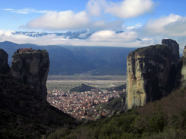 Meteora_Panorámica Kalambaka y Agia Trias