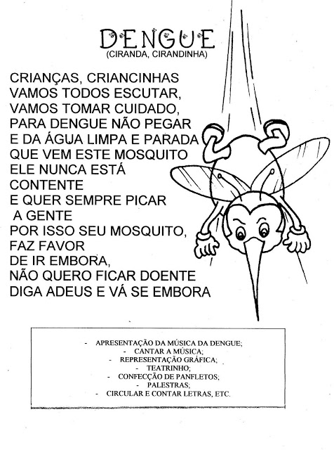 Atividades sobre a Dengue - Ciranda Cirandinha
