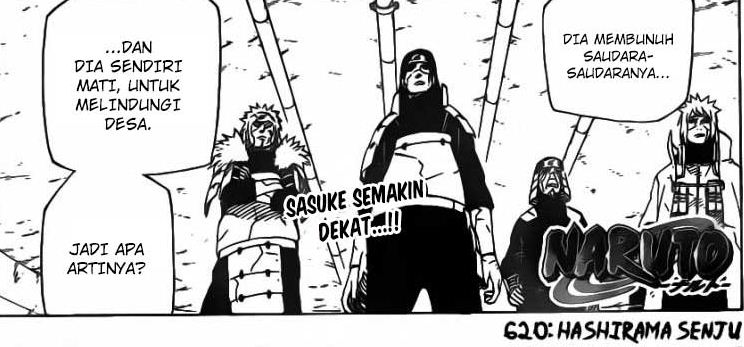 Dsedayu18: Baca Komik Naruto Chapter 620 ~ Hashirama Senju