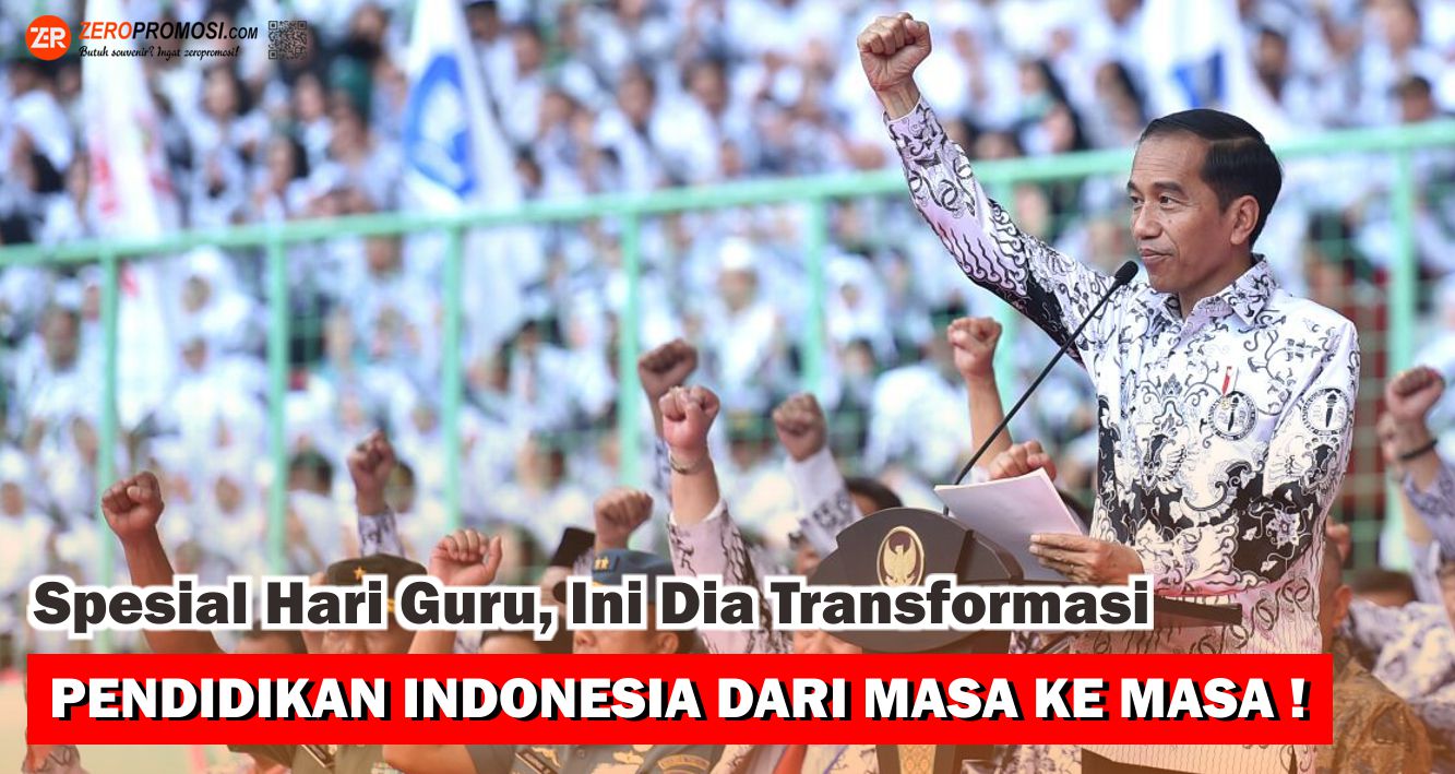 Spesial Hari Guru, Ini Dia Transformasi Pendidikan Indonesia Dari Masa ke Masa!