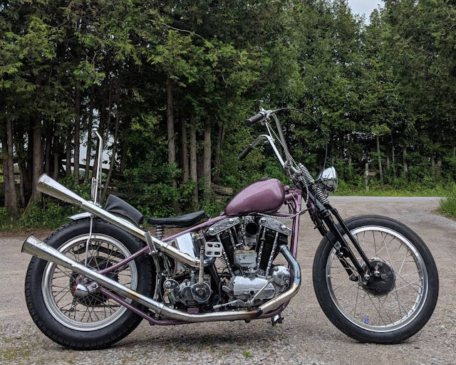 Harley Davidson Ironhead By Stones Cycle Co. Hell Kustom