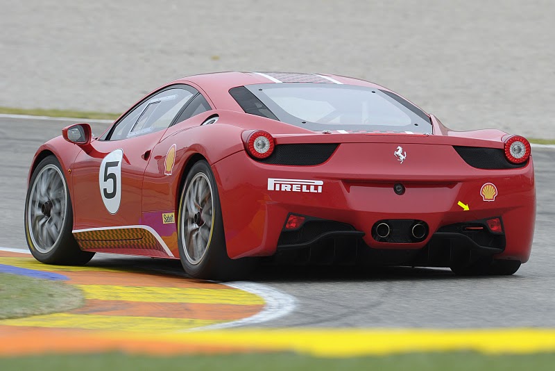 ferrari 2011 models. The Ferrari 458 Challenge will