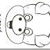 Máscaras de cerdos para imprimir color y colorear con lobo
