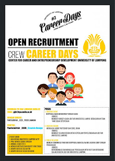 Open Recruitment Career Days 2016 Crew