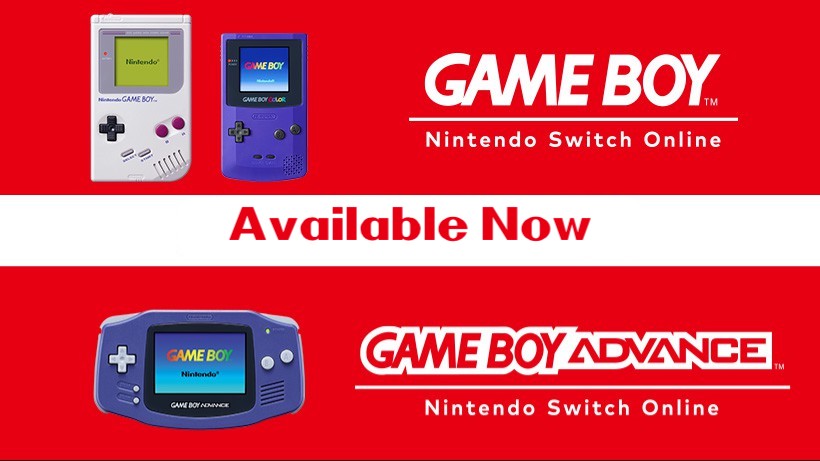 Game Boy (Color) And GBA Out Now on NSO, Expansion Pack