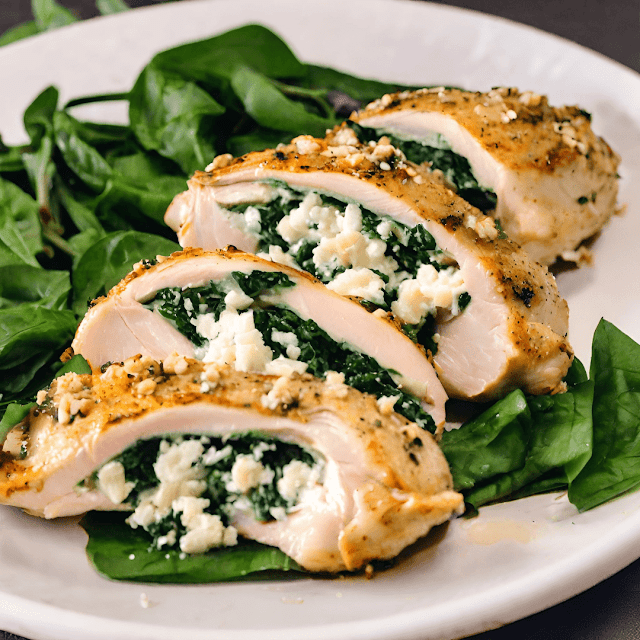 Experience the joy of cooking with our Keto Spinach and Feta Stuffed Chicken Breast Recipe. Quick, simple, and undeniably delicious. Perfect for Keto lovers!