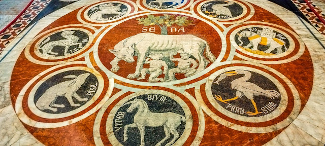 Pavimento de la Catedral de Siena