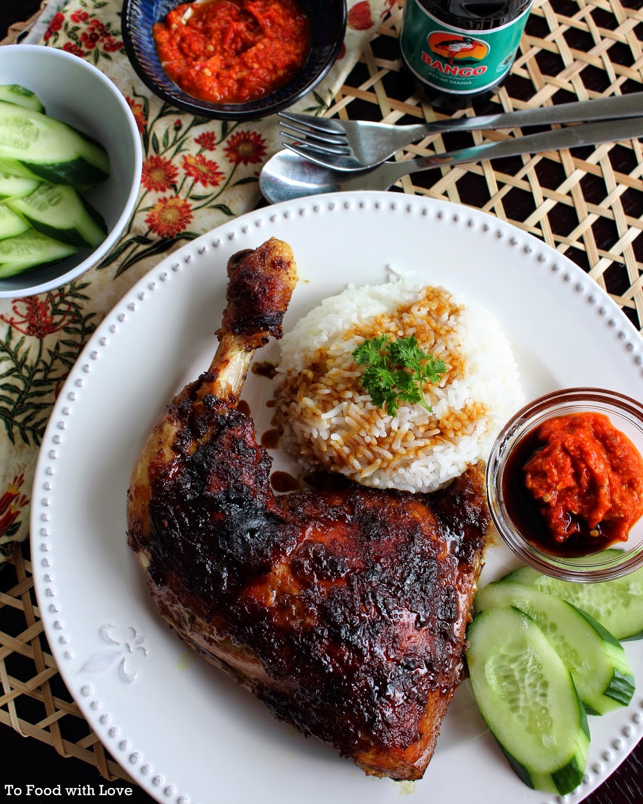 To Food with Love Ayam Bakar Indonesian Grilled Chicken 