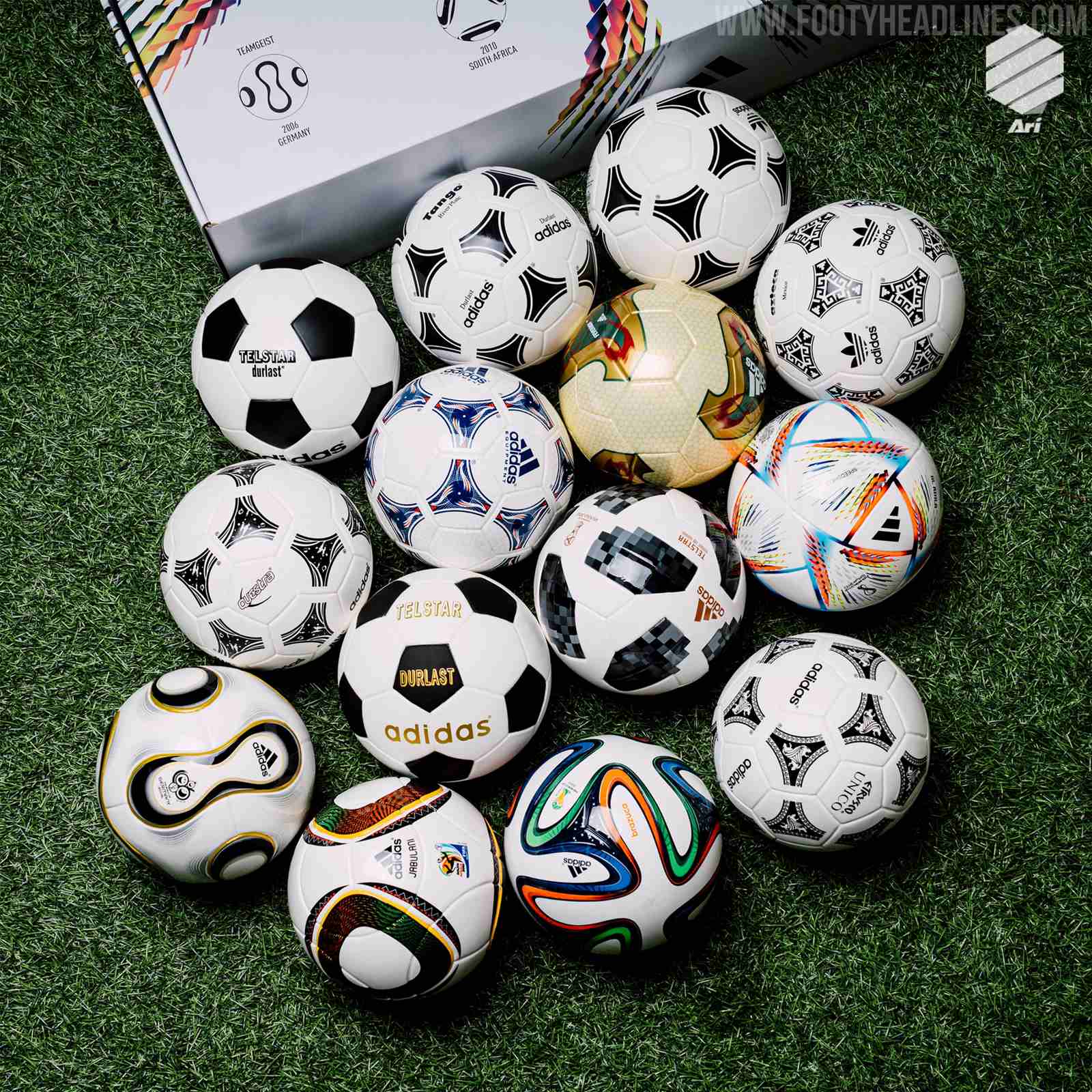 explorar Monica Tropezón Sold Out Immediately: Adidas 1970-2022 World Cup Mini Ball Set Released -  Footy Headlines