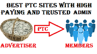 best ptc sites with high paying and trusted admin