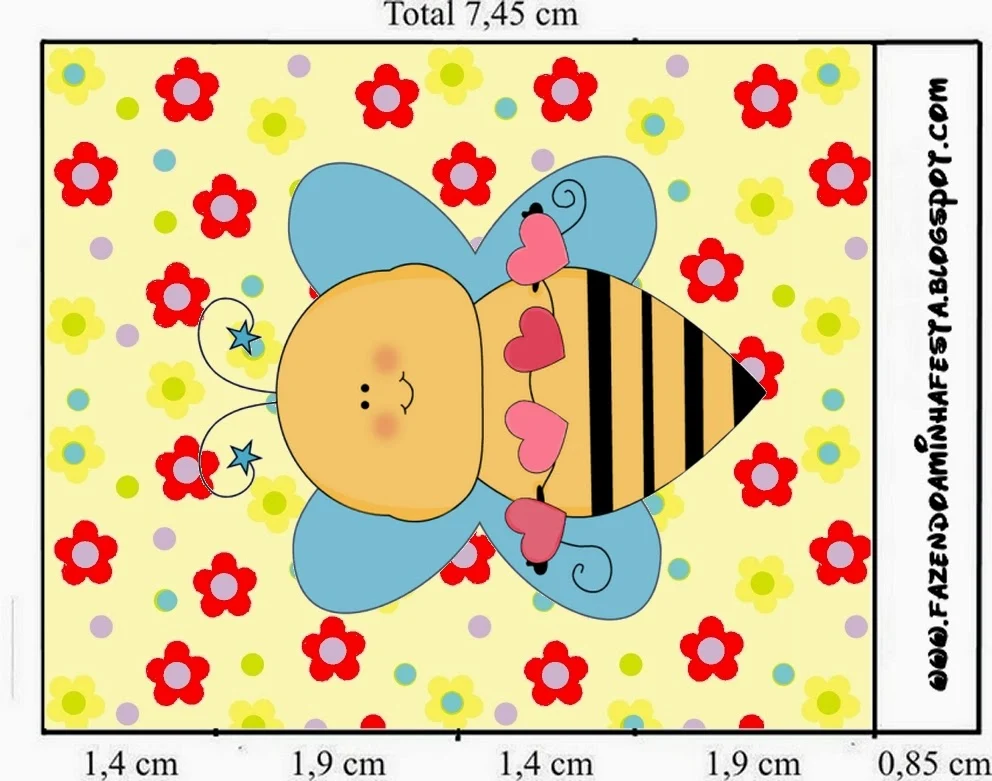 Bees  Free Printable Labels.