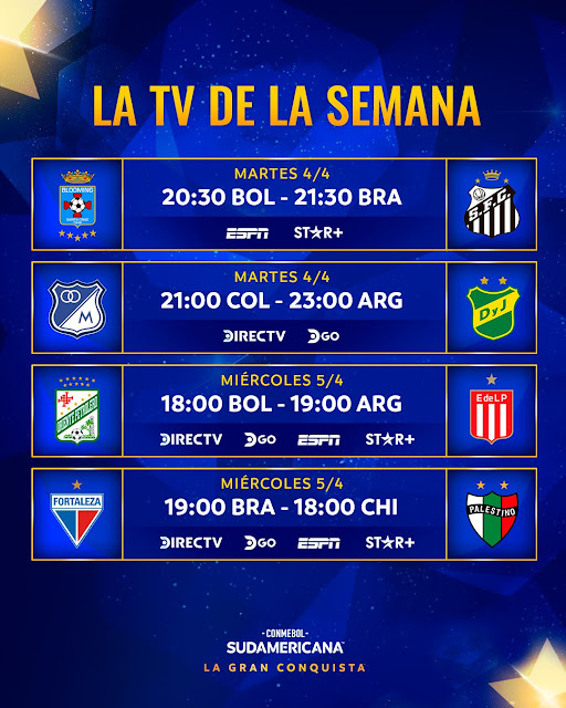 Fecha 1 de la Copa Sudamericana 2023