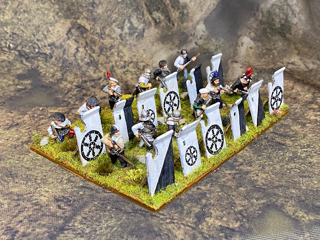 28mm Old Glory and Perry miniatures for the early Italian Wars: City of Osnabrück