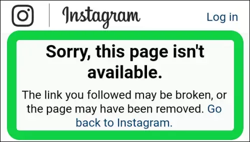 How To Fix Instagram Sorry This Page Isn't Available Problem Solved in Instagram App