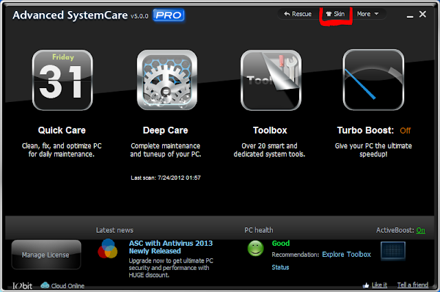 Advance Systemcare 5 Pro Screenshots