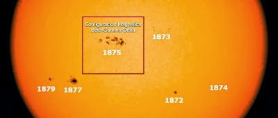 MANCHAS SOLARES 22 DE OCTUBRE 2013