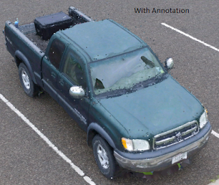 Fig 8.10: Pickup Truck Model With Annotation